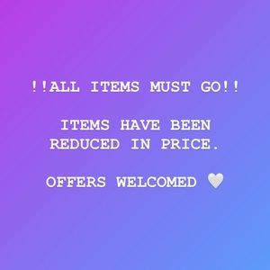 Selling a bunch of my stuff because I’m moving! 🥳